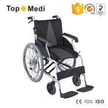 Высококачественная детская инвалидная коляска с ручным управлением из алюминия